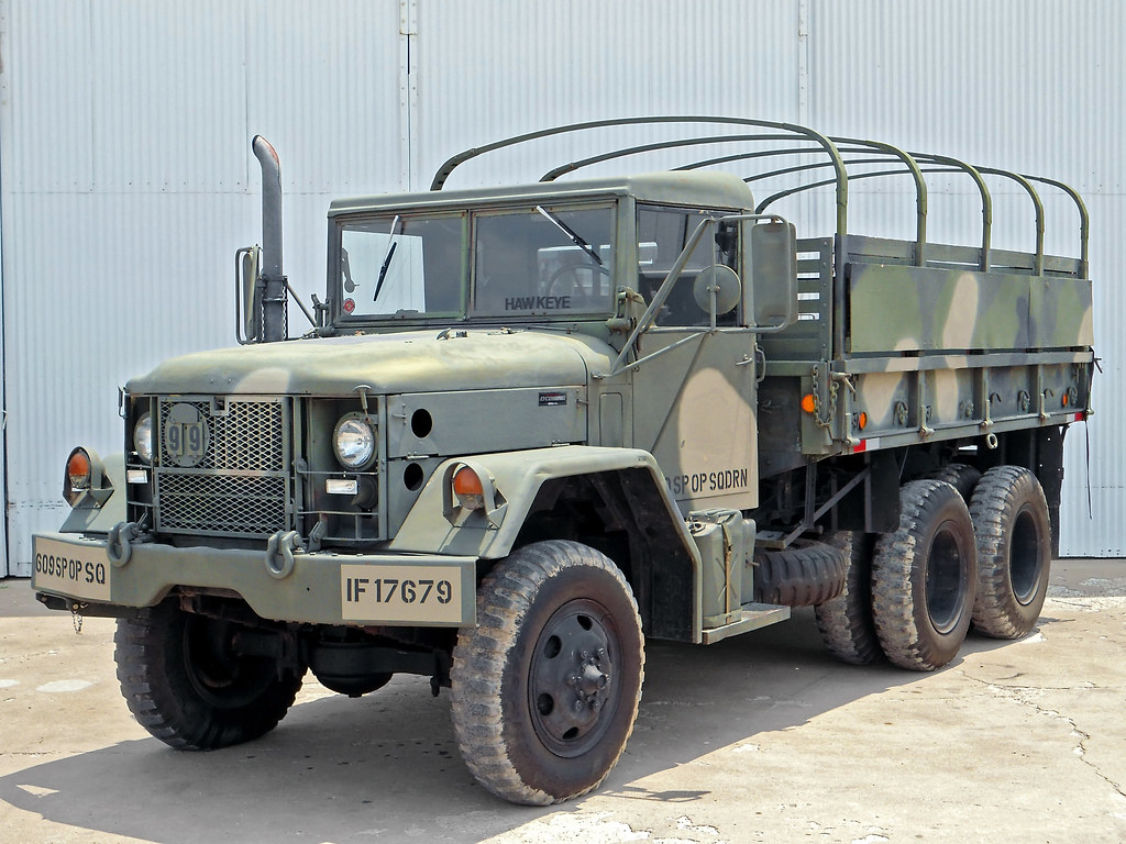 M35 Military Truck, Vintage Flying Museum Today is Memoria… Flickr
